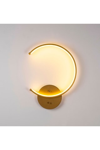 Aplique mural Moon - Dorado