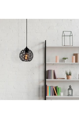 Lámpara de techo Fellini - Negro - 40 W