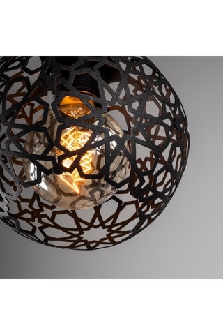 Lámpara de techo Fellini - Negro - 40 W