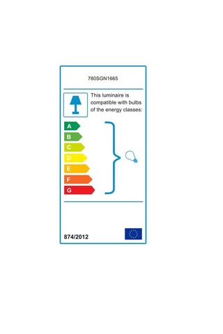 Lámpara de sobremesa - Beige y natural - 40 W