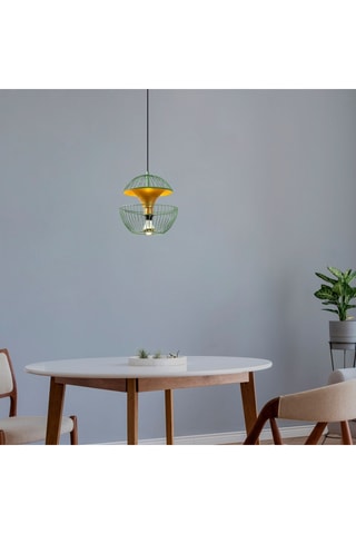 Lámpara de techo Telmander - Verde - 40 W