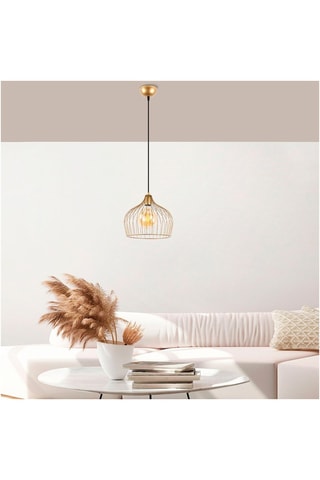 Lámpara de techo Bek - Dorado - 40 W