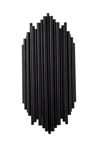 Aplique mural Kara - Negro - 40 W