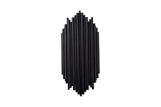 Aplique mural Kara - Negro - 40 W