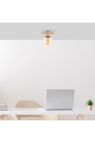 Plafón Well - Dorado - 40 W