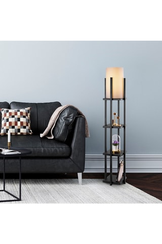 Lámpara de pie - Negro - 40 W