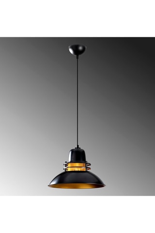 Lámpara de techo Berceste - Negro - 100 W