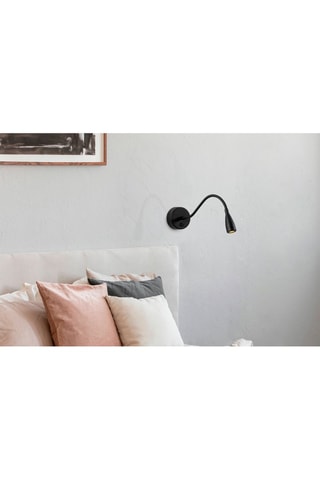 Aplique mural - Negro - 40 W