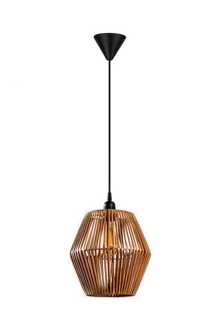 Lámpara de techo Gonio - Marrón - 40 W