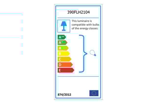2 apliques murales - Marrón - 2 x 60 W
