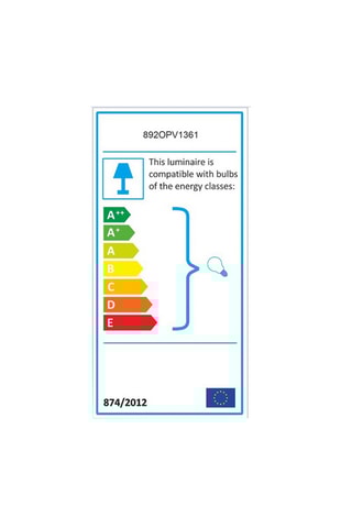 Aplique mural - Negro - 40 W
