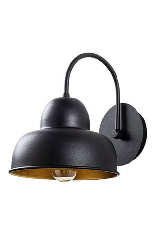 Aplique mural Berceste - Negro - 40 W