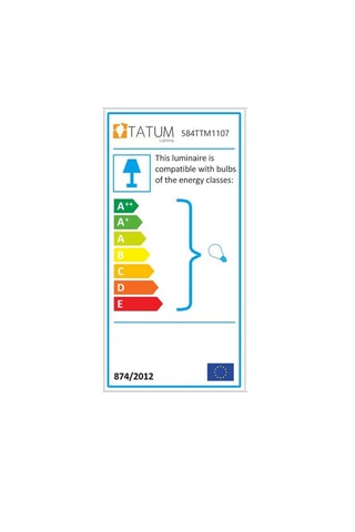 Plafón Kromozom - Negro y blanco - 2 x 60 W