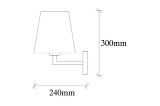 Aplique Profil - Negro - 40 W 