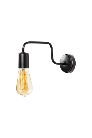 Aplique mural Denge - Negro - 100 W