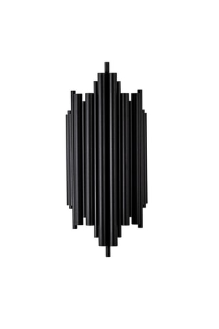 Aplique mural Reis - Negro - 40 W