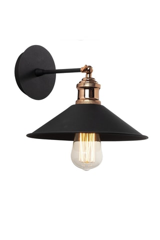 Aplique mural Berceste - Negro - 40 W