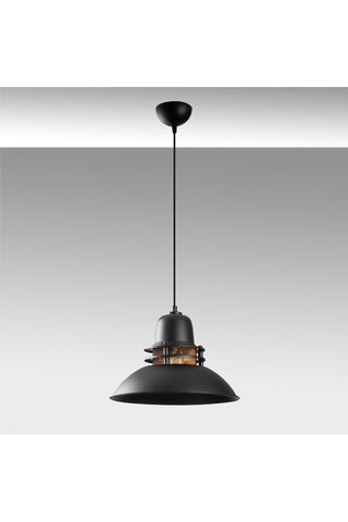 Lámpara de techo Saglam  - Negro - 100 W