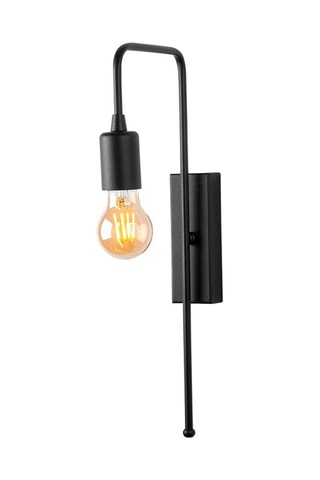 Aplique mural Mum - Negro - 60 W