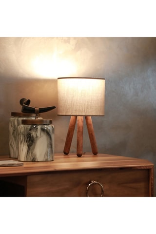 Lámpara de sobremesa Ayd - Gris oscuro - 60 W - 21 x 38 cm