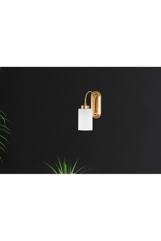 Aplique mural Hemikilo - Dorado - 40 W