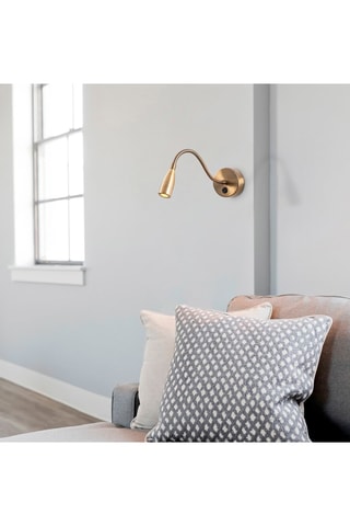 Aplique mural Reading - Dorado - 1 W