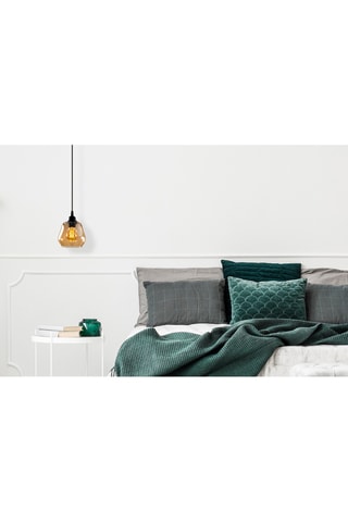 Lámpara de techo Gold - Dorado y negro - 40 W