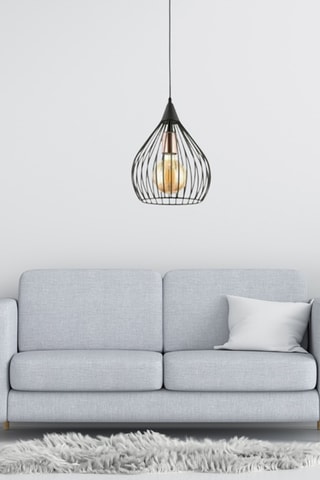 Lámpara de techo LB046 - Negro - 40 W