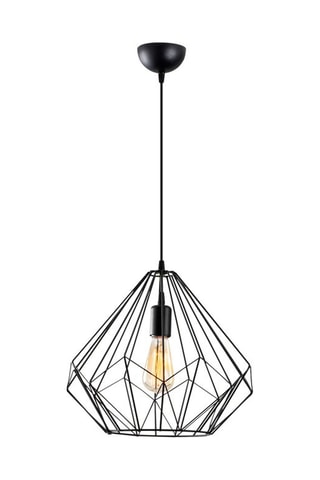 Lámpara de techo Diamond - Negro - 100 W