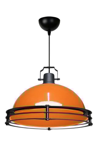 Lámpara de techo LED Ayd - Naranja y negro - 15 W