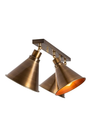 Plafón Berceste - Bronce - 3 x 100 W