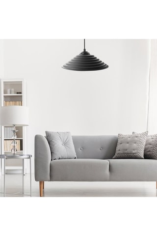 Lámpara de techo 204-U - Negro - 45-60 W