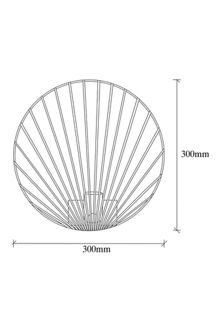 Aplique mural Byisoo - Dorado - 60 W
