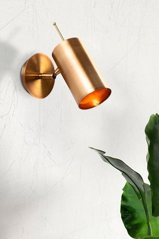 Aplique mural Kem - Dorado - 100 W