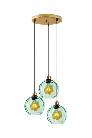 Lámpara de techo - Verde - 3 x 40 W