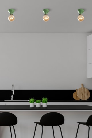 Lámpara de techo - Verde - 40 W