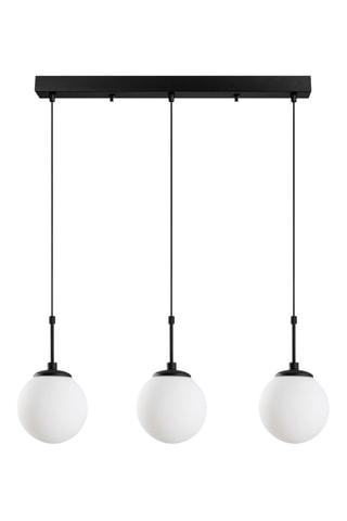 Lámpara de techo - Negro - 3 x 40 W