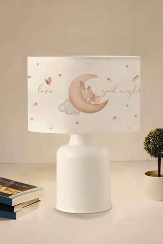 Lámpara de sobremesa - Blanco - 40 W