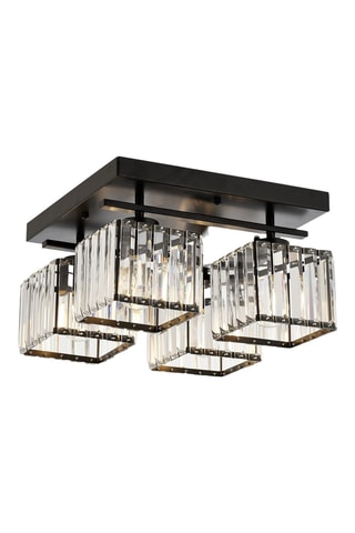 Lámpara de techo - Negro - 4 x 40 W