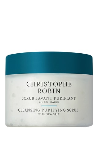 Champú scrub purificante con sal marina - Cuero cabelludo sensible o graso - 40 ml