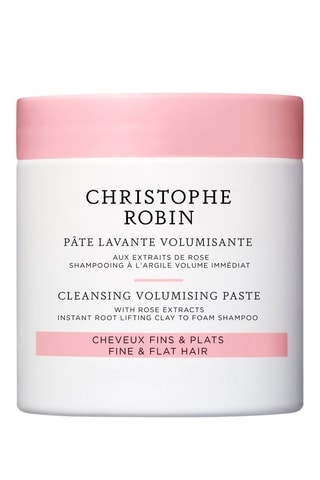 Pasta limpiadora y voluminizadora con extractos de rosa - Cabello fino y plano - 75 ml