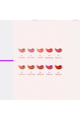 Rouge à lèvres Pretty Water Velvet Lasting Tint - n° 09 Fuchsia Red - 2,6 ml