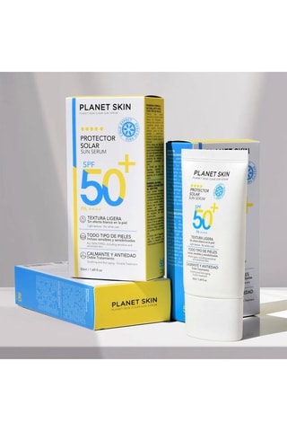 2 anti-agezonneserums - Geschikt voor elk huidtype - SPF 50+ / PA++++ - 2 x 50 ml