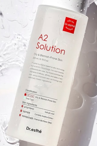 Lotion tonique A2 Solution - Pour peau grasse et à imperfections - 200 ml
