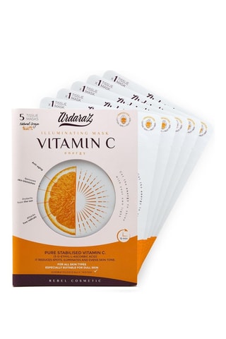 5 masques faciaux antioxydants et hydratants - 20 ml