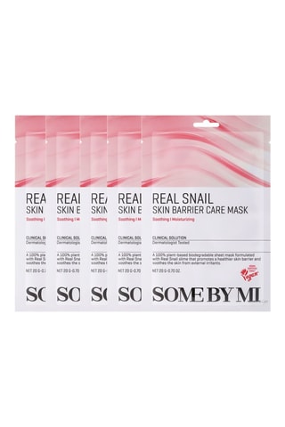 5 masques visage soin barrière cutanée - 20 g