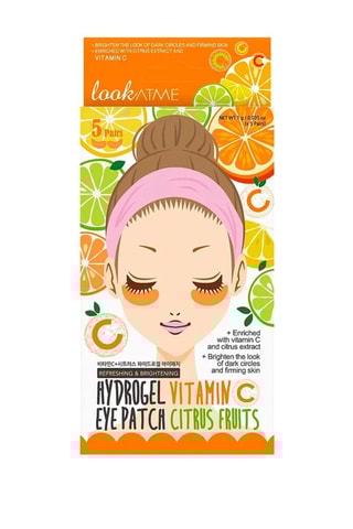5 paren hydrogel-oogpatches met vitamine C en citrus - 1 g 