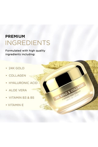 Crème de jour 24K gold & collagène - 50 ml