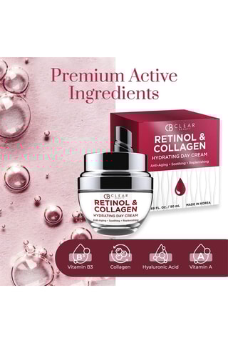 Crème de jour Rétinol et Collagène Clair Beauty - 50 ml