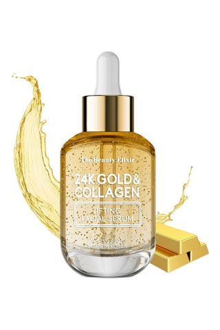 Sérum visage The Beauty Elixir 24K or et collagène - 50 ml
